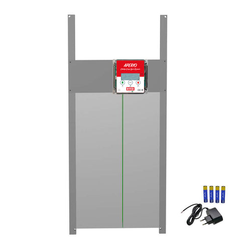 Porta automatica per pollaio cm 34x55 - ideale per oche