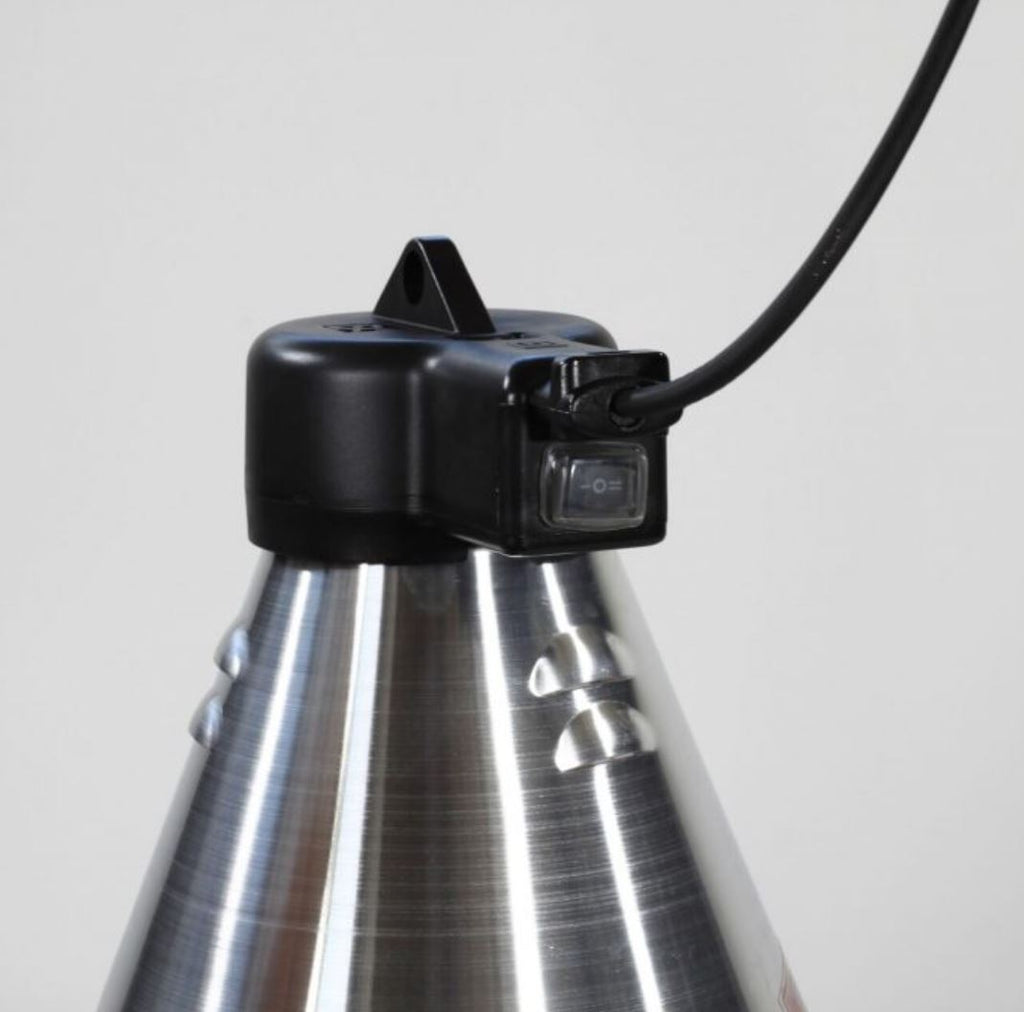 Motisi Zootecnici - Riflettore Riscaldamento Pulcini 150W + Abbeveratoio, Per Allevamento - Foto 3